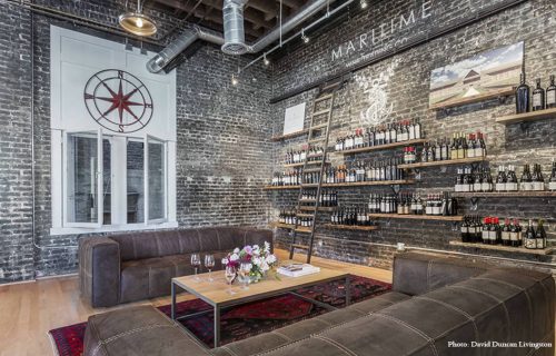 Inside the Maritime Wine Tasting Studio, San Francisco