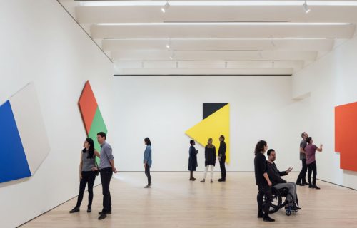 Approaching American Abstraction: The Fisher Collection. Photo Henrik Kam courtesy SFMOMA