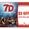 $2.00 Off Single Admission at the 7D Experience on Pier 39