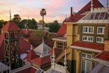View from the 4th Floor Balcony at the Winchester Mystery House